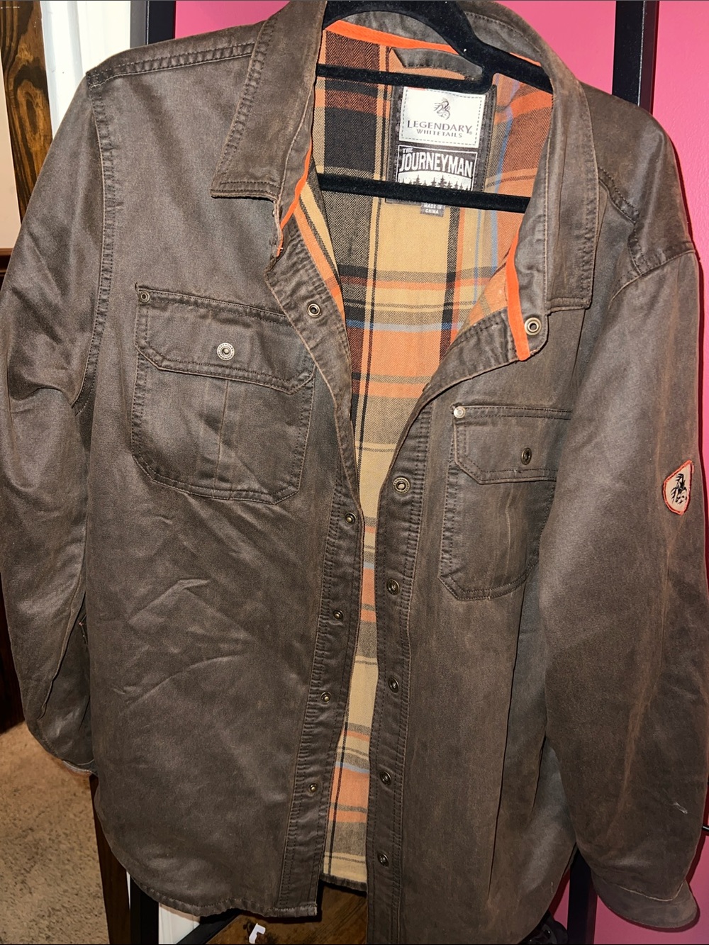 Legendary Whitetails Men's Brown Lightweight Journeyman Jacket
